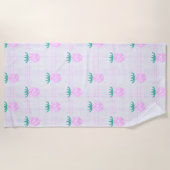 Farmhouse Pineapples Strandtuch (Vorderseite)