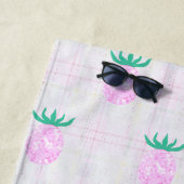 Farmhouse Pineapples Strandtuch (Beispiel)