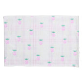 Farmhouse Pink Pineapple  Kissenbezug (Vorderseite-Links)