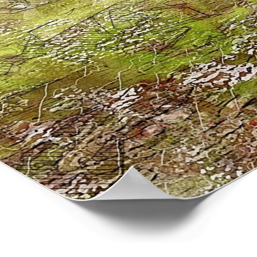 Farmhouse Poster (Ecke)