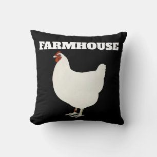 FARMHOUSE ROOSTER THROW PILLOWS KISSEN