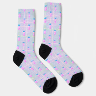Farmhouse-Rosa-Ananas Socken