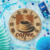 Farmhouse Rustic Vintage Kitchen Coffee Cup Pappteller (Party)