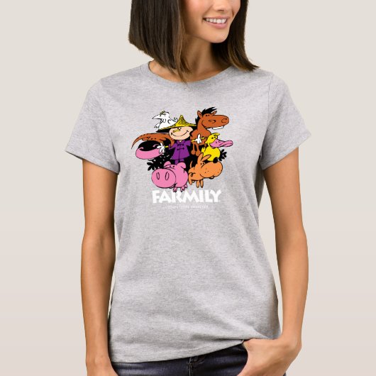 FARMILY® Dark Fabric T-Shirt (Vorderseite)
