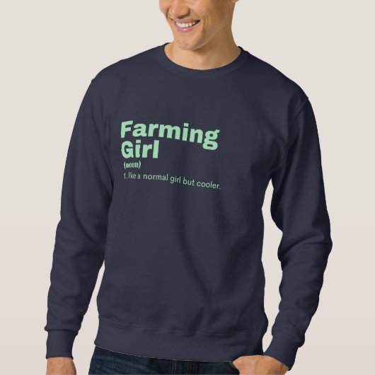 Farming Girl - Farming Sweatshirt (Vorderseite)