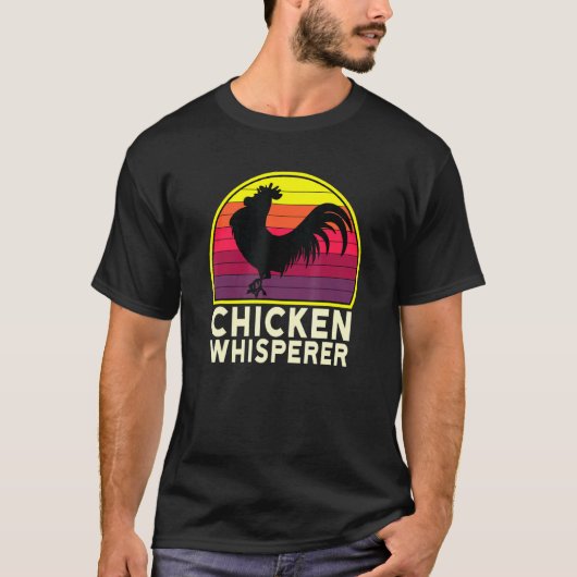 Farming Tee Hühnerliebhaber Der Hühnerflüsterer (Vorderseite)