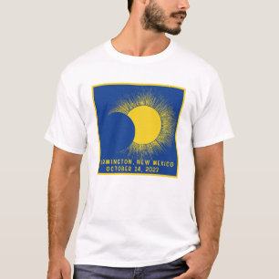 FARMINGTON NEW MEXICO Ringförmige Sonnenfinsternis T-Shirt