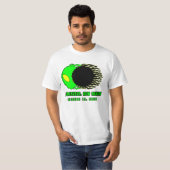 FARMINGTON NEW MEXICO Solar Eclipse Funny Alien T-Shirt (Vorne ganz)