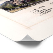 Farmington, NH Panoramic Map - 1877 Poster (Ecke)