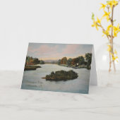 Farmington River Greeting Card Karte (Gelbe Blume)