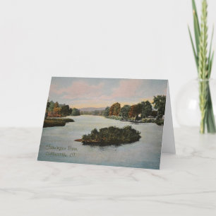 Farmington River Greeting Card Karte