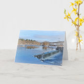 Farmington River Notecard Karte (Gelbe Blume)