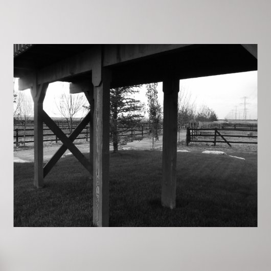 Farmington Utah Horse Farm Poster (Vorne)