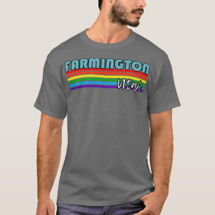 Farmington Utah Pride Farmington LGBT-Geschenk LGB T-Shirt