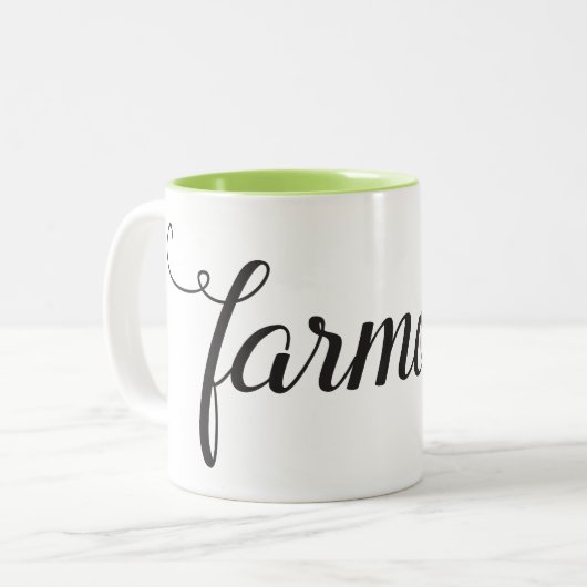 Farmor Zweifarbige Tasse (Vorderseite Links)