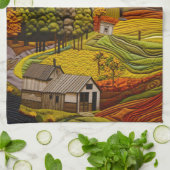 Farmquilt Geschirrtuch (Gefaltet)