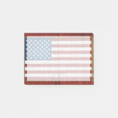 Farms American Flag | Barn Mural Post-it Klebezettel (Vorderseite)