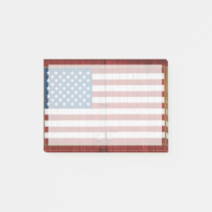 Farms American Flag   Barn Mural Post-it Klebezettel