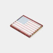Farms American Flag | Barn Mural Post-it Klebezettel (angewinkelt)