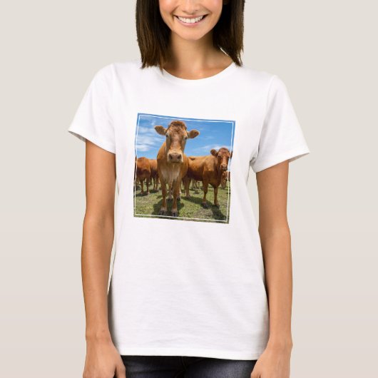 Farms | Brown Cow Group T-Shirt (Vorderseite)