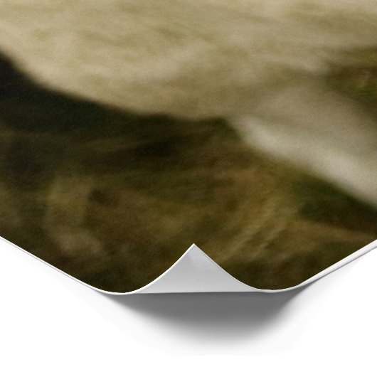 Farms | Herd of Sheep Poster (Ecke)