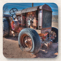 Farms Rusty Antique Tractor