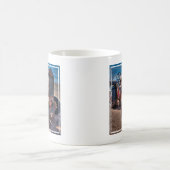 Farms Rusty Antique Tractor Kaffeetasse (Mittel)