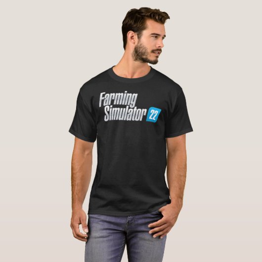Farmsimulator 22 Logo Essenzieller T - Shirt (Vorne ganz)