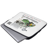 FARMSynergy - Laptop-Sieb 13" Laptopschutzhülle (Vorne Knopf)