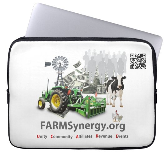 FARMSynergy - Laptop-Sieb 13" Laptopschutzhülle (Vorderseite)