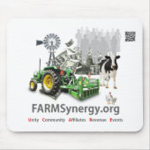 FARMSynergy - Maus-Pad Mousepad (Vorne)