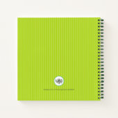 Farmtiere Kinder Personalisiert Sketchbook Journal Notizblock (Rückseite)