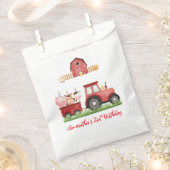 Farmtiere Red Boy Barnyard Geburtstagspartei Geschenktütchen (Ausgeschnitten)