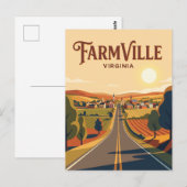 Farmville USA Postkarte (Vorne/Hinten)