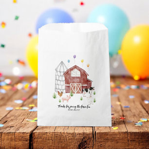 Farmyard Barnyard Farmtiere Geburtstagsparty Geschenktütchen