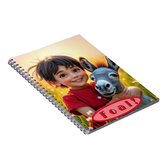 Farmyard Chums Foal Notebook Notizblock (Rechte Seite)