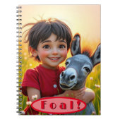 Farmyard Chums Foal Notebook Notizblock (Vorderseite)