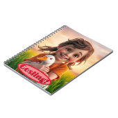 Farmyard Chums Gosling Notebook Notizblock (Linke Seite)