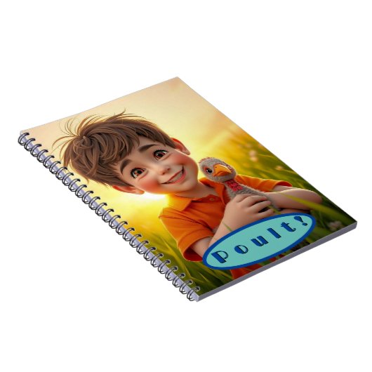 Farmyard Chums Poult-Notebook Notizblock (Rechte Seite)