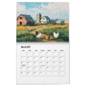 Farmyard Scene Kalender (Mär 2027)