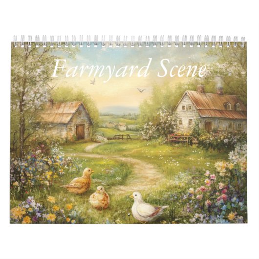 Farmyard Scene Kalender (Titelbild)