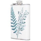 Farn gestaltete Flasche Flachmann (Links)