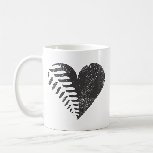 Farn-Herz Kaffeetasse (Links)