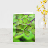 Farn Karte (Gelbe Blume)