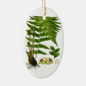 Farn Keramik Ornament (Rechts)