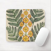 Farn mit gelben Blumen Mousepad (Mit Mouse)