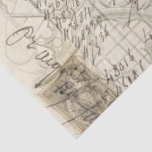 Farn-Motten-Apotheker Decoupage Seidenpapier (Detail)