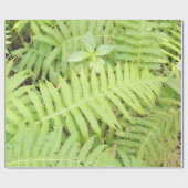 Farn-Packpapier Matt Geschenkpapier (Flach)