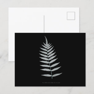 Farn - Polypodyum Fraxinifolium - Röntgen-Effekt - Postkarte