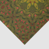 Farn-Stern-geometrisches Seidenpapier (Ausschnitt)